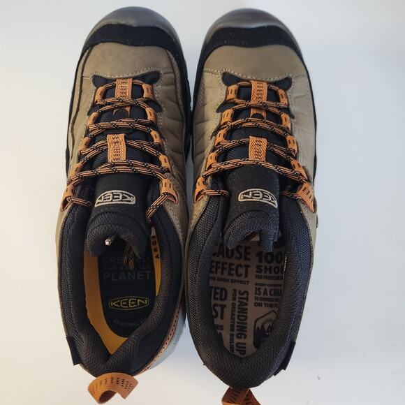 KEEN Men's Targhee 4 Low Height Durable Waterproof Hiking Shoes, US 11 wide - Picture 7 of 11